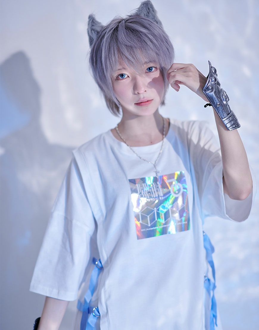 ililil（イルイルイル）  CYBER HOROGRAMビッグTシャツ 新品 REFLEM - ililil（イルイルイル）CYBER HOROGRAMビッグTシャツの通販