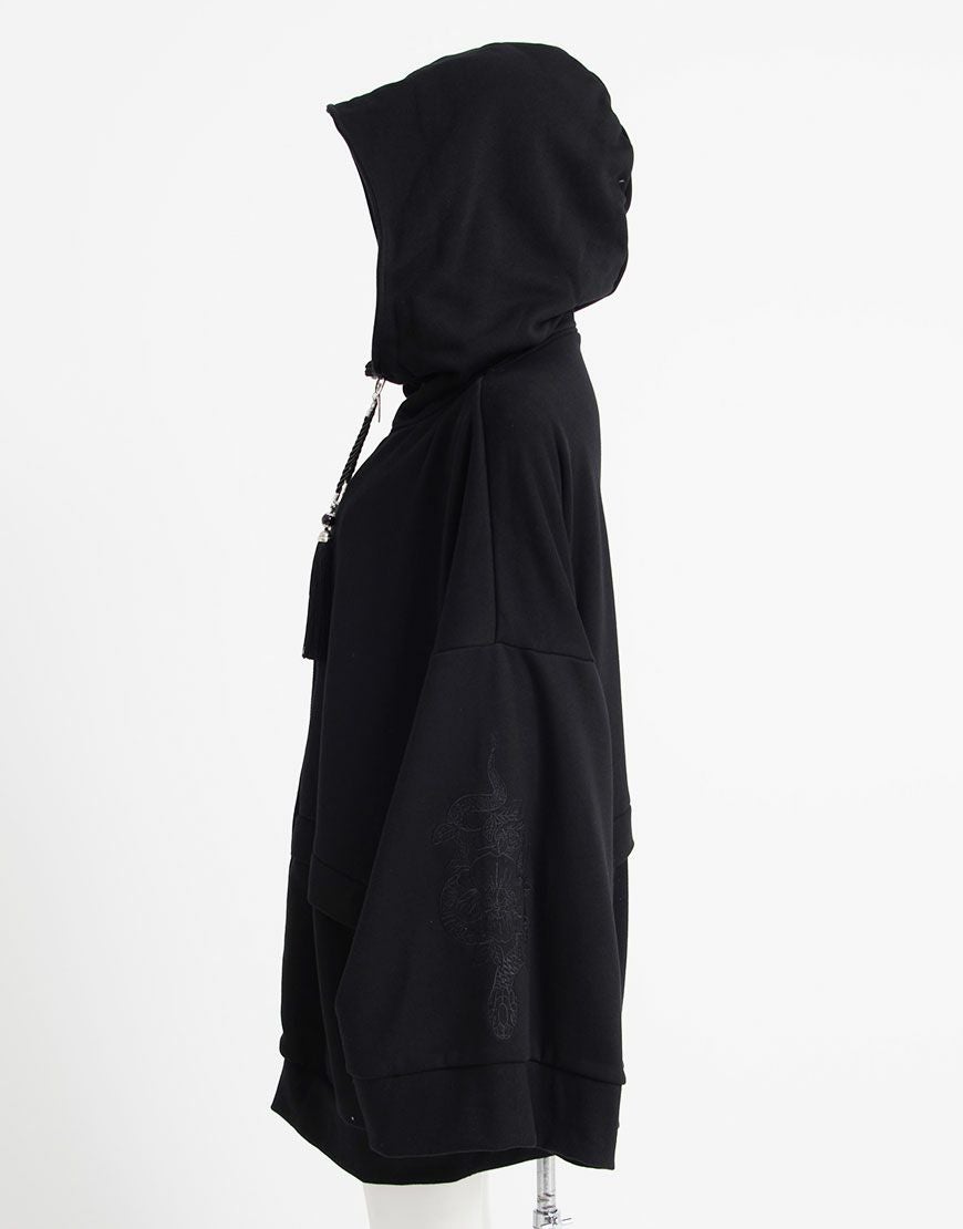 ililil【イルイルイル】【蛇昇華界】着物パーカー/全1色