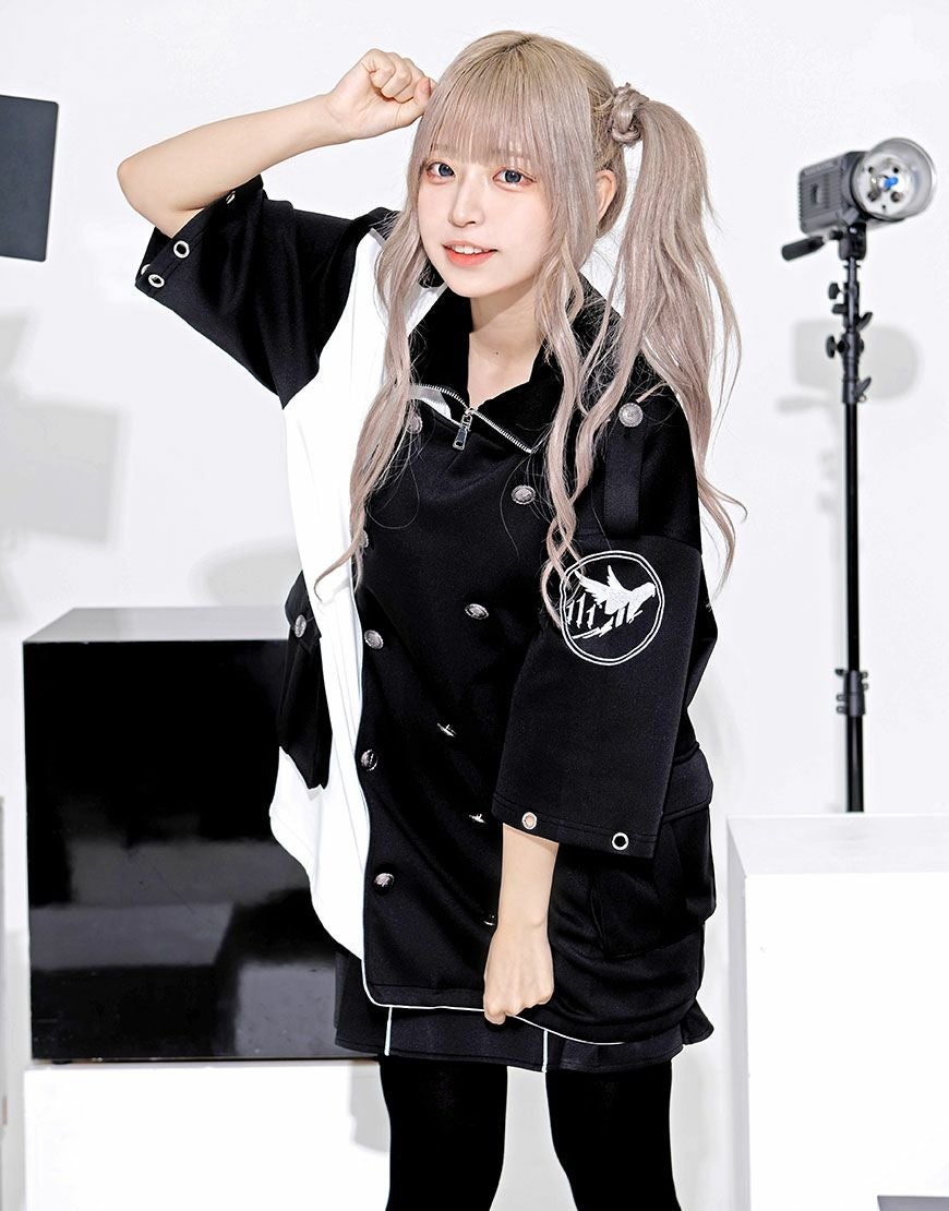 ililil【イルイルイル】こがちゃんちゃんコラボ 白ちゃん黒ちゃん