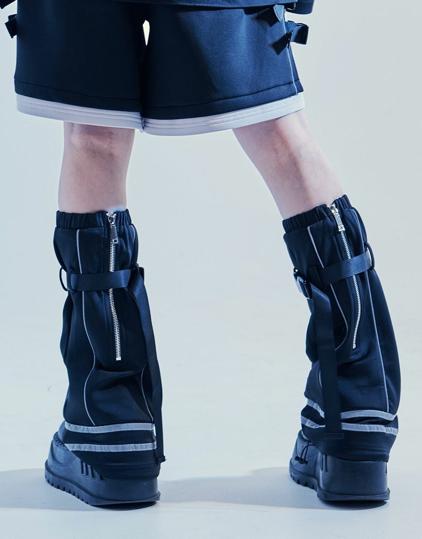 ililil【イルイルイルサイバーリフレクターレッグカバー/全2色