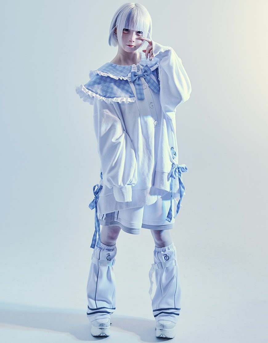 ililil【イルイルイルサイバーリフレクターレッグカバー/全2色