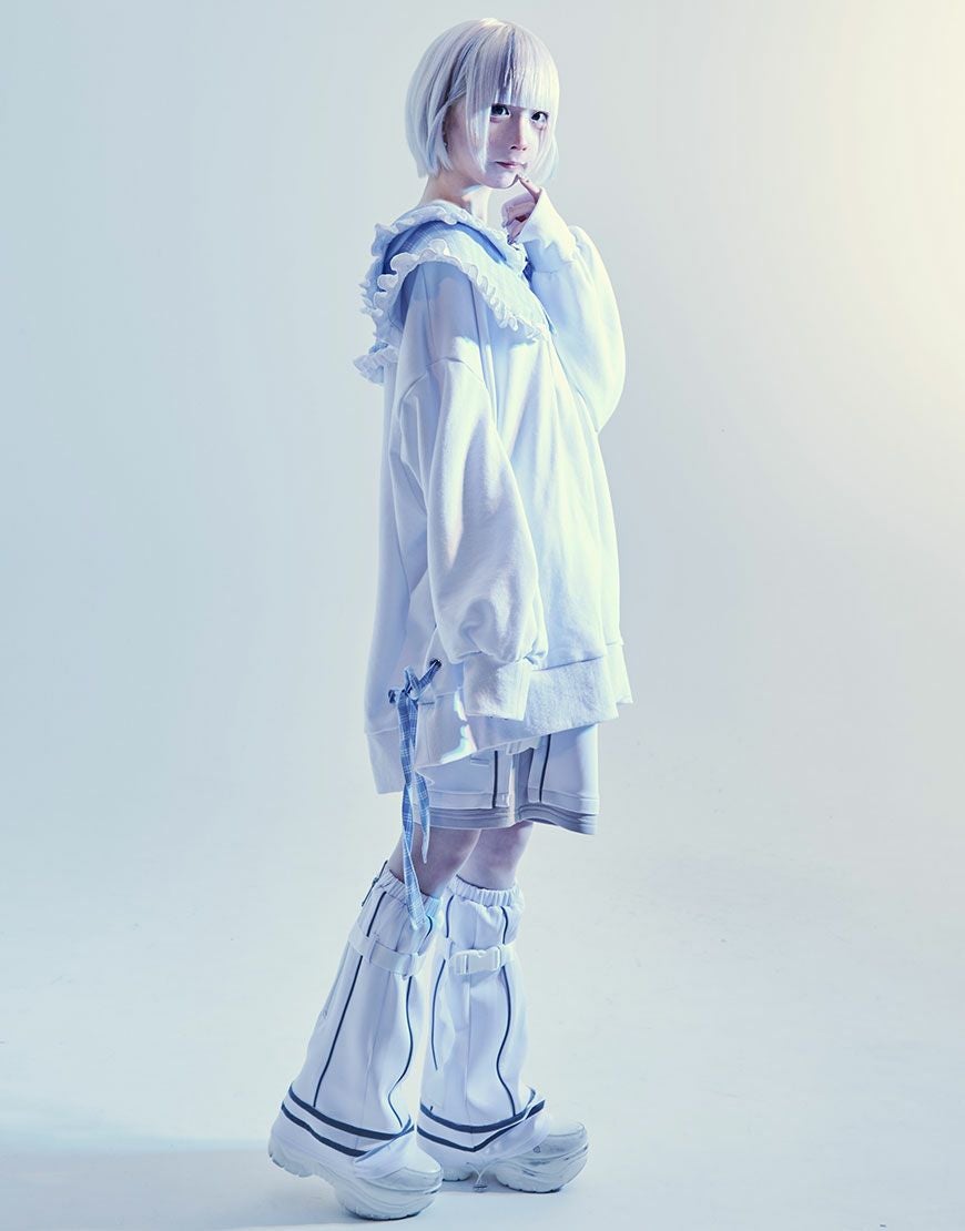 ililil【イルイルイルサイバーリフレクターレッグカバー/全2色