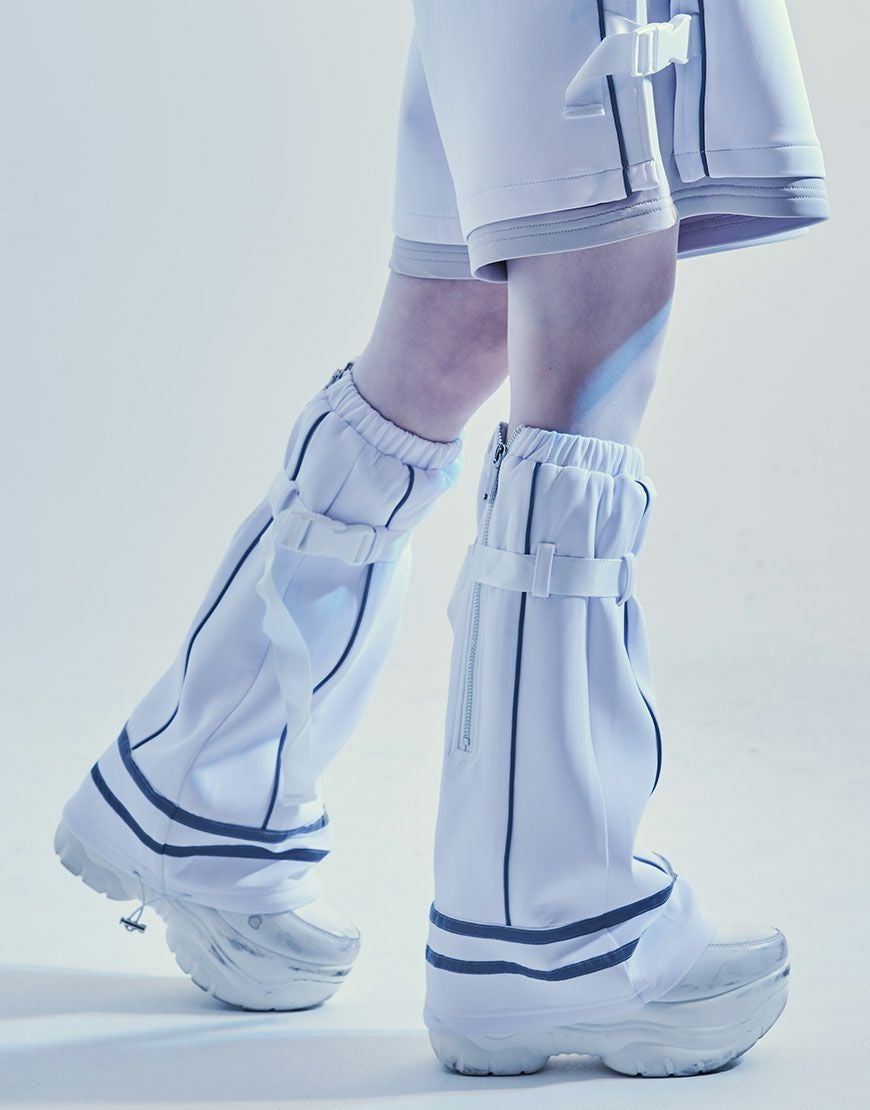 ililil【イルイルイルサイバーリフレクターレッグカバー/全2色