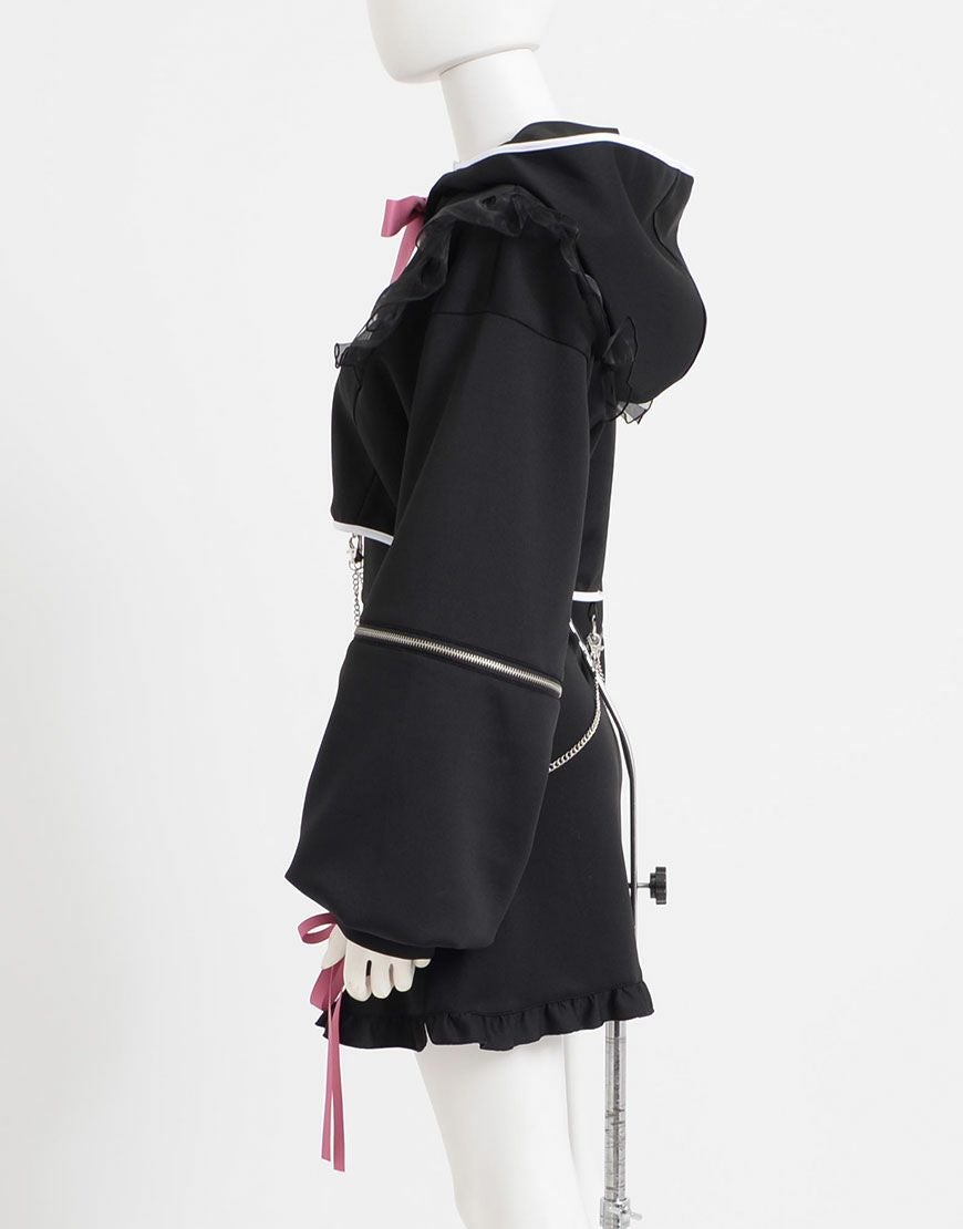 ililil【イルイルイル】はむねずこコラボ NEZU狂セットアップ/全1色