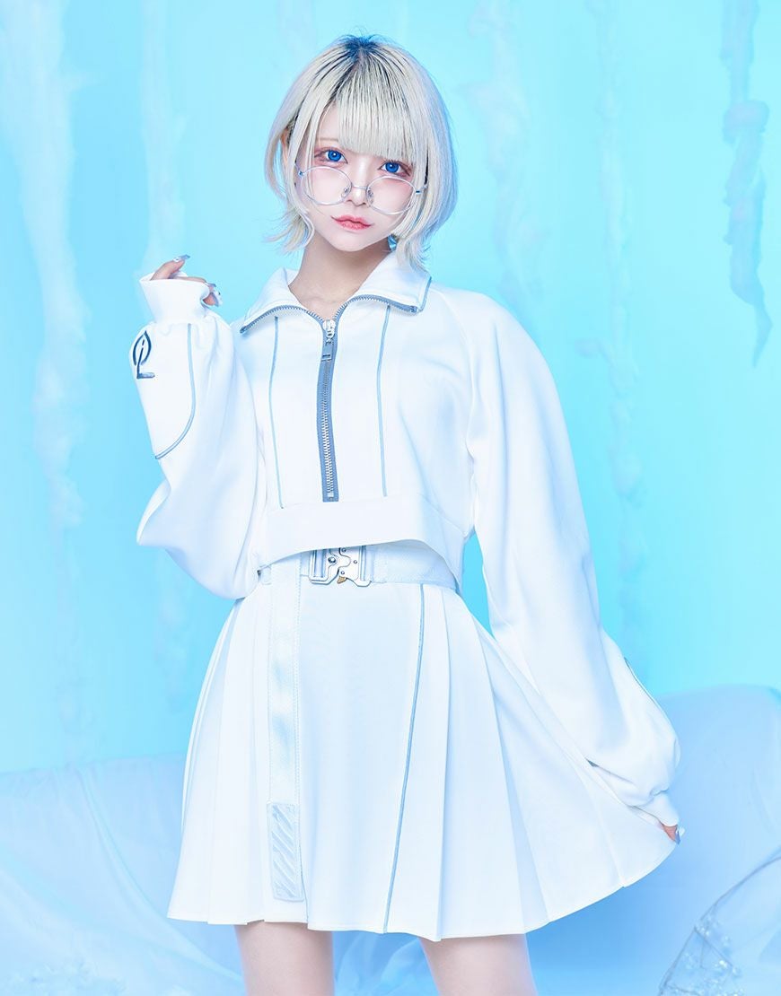 アウトレット商品】ililil サイバージャージセットアップ/Free/White