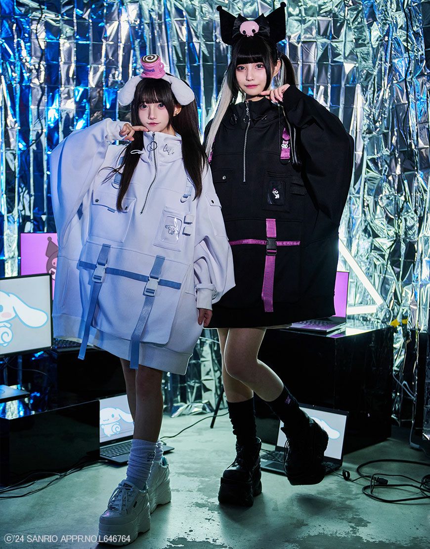 ililil ×クロミコラボレーション 推し活パーカー サブカル ililil【イルイルイル】ililil×クロミコラボレーション推し活パーカー