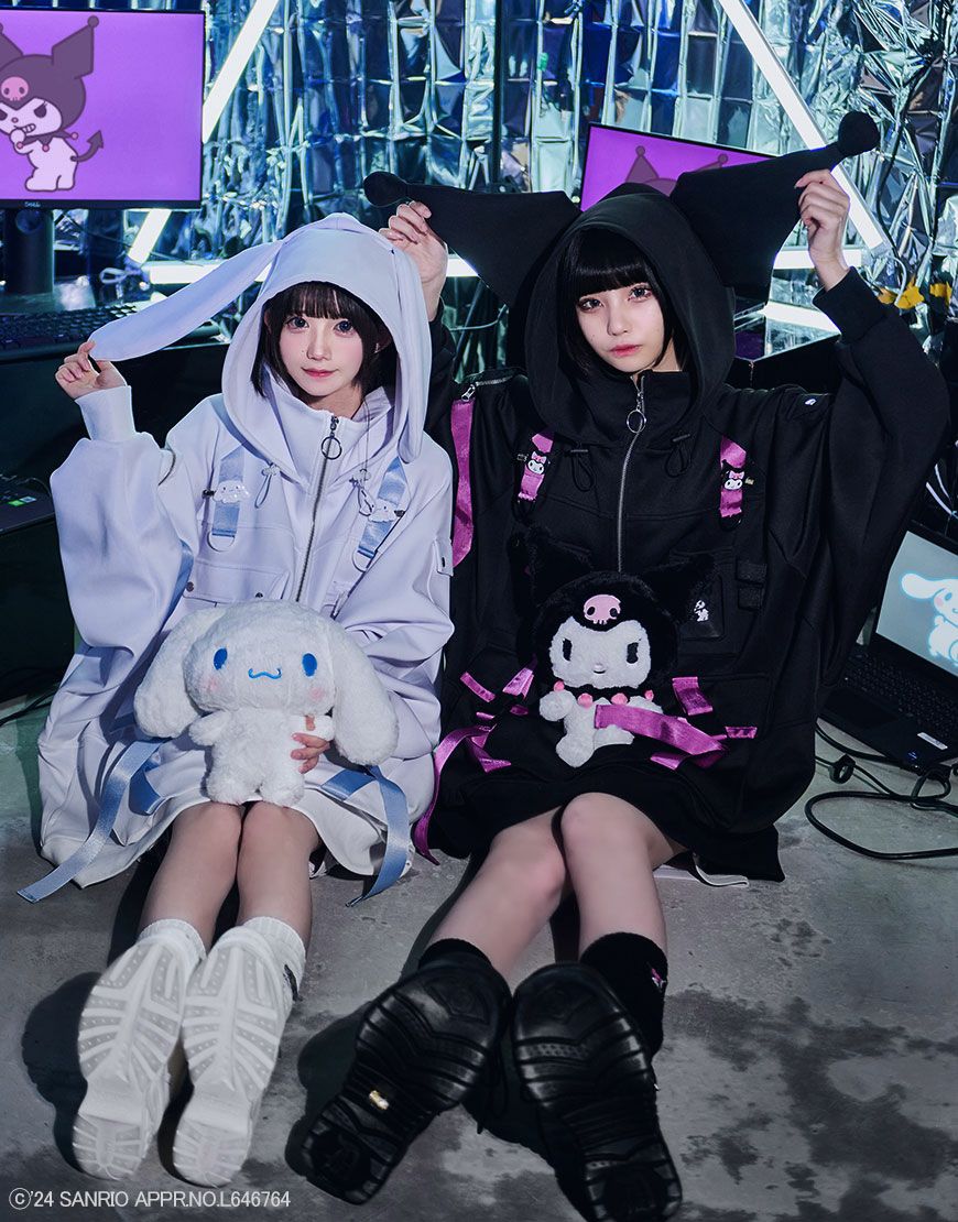 ililil ×クロミコラボレーション 推し活パーカー サブカル ililil【イルイルイル】ililil×クロミコラボレーション推し活パーカー