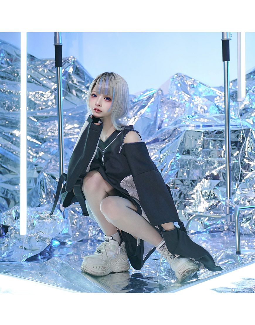 ililil【イルイルイル】［受発注］あのねちゃんコラボカットソー/全2色