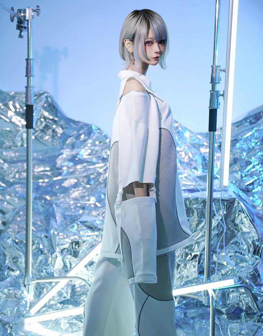 ililil【イルイルイル】［受発注］あのねちゃんコラボカットソー/全2色