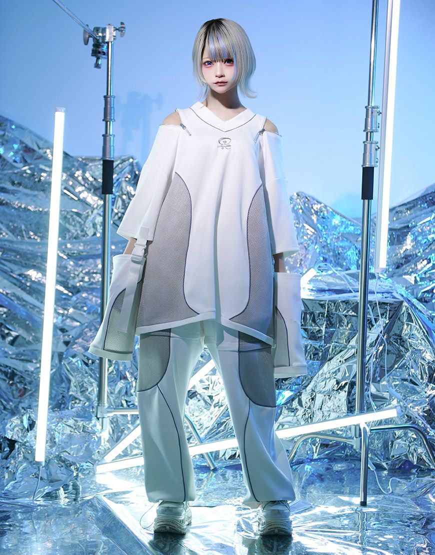 ililil【イルイルイル】［受発注］あのねちゃんコラボカットソー/全2色