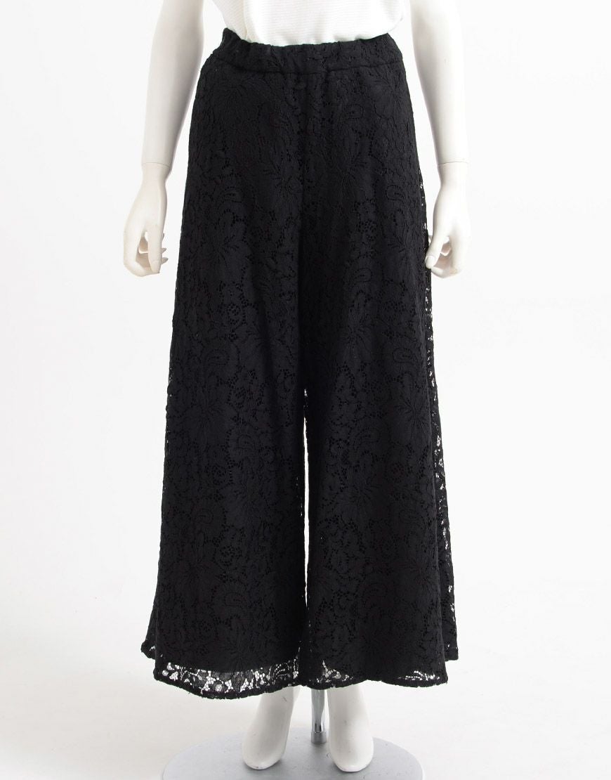ililil【イルイルイル】レースワイドパンツ/全1色