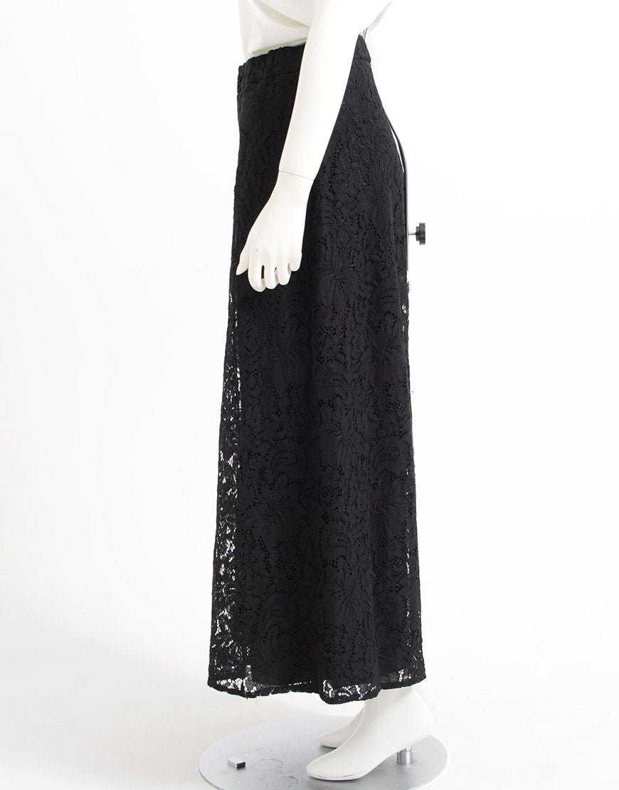 ililil【イルイルイル】レースワイドパンツ/全1色