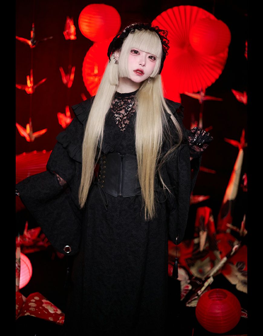 ililil【イルイルイル】はんなり地雷ちゃん着物セーラー/全1色