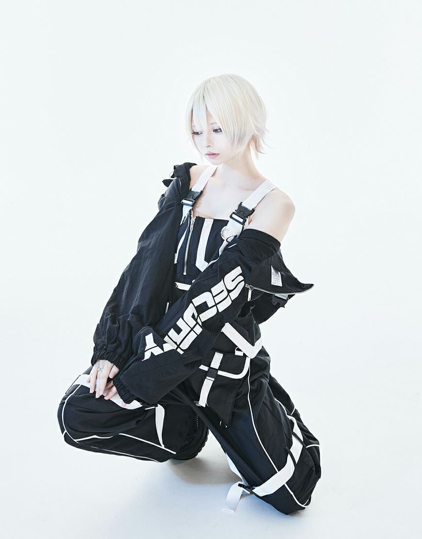ililil【イルイルイル】対宇宙人専用戦闘服/全2色(オーバーオール)