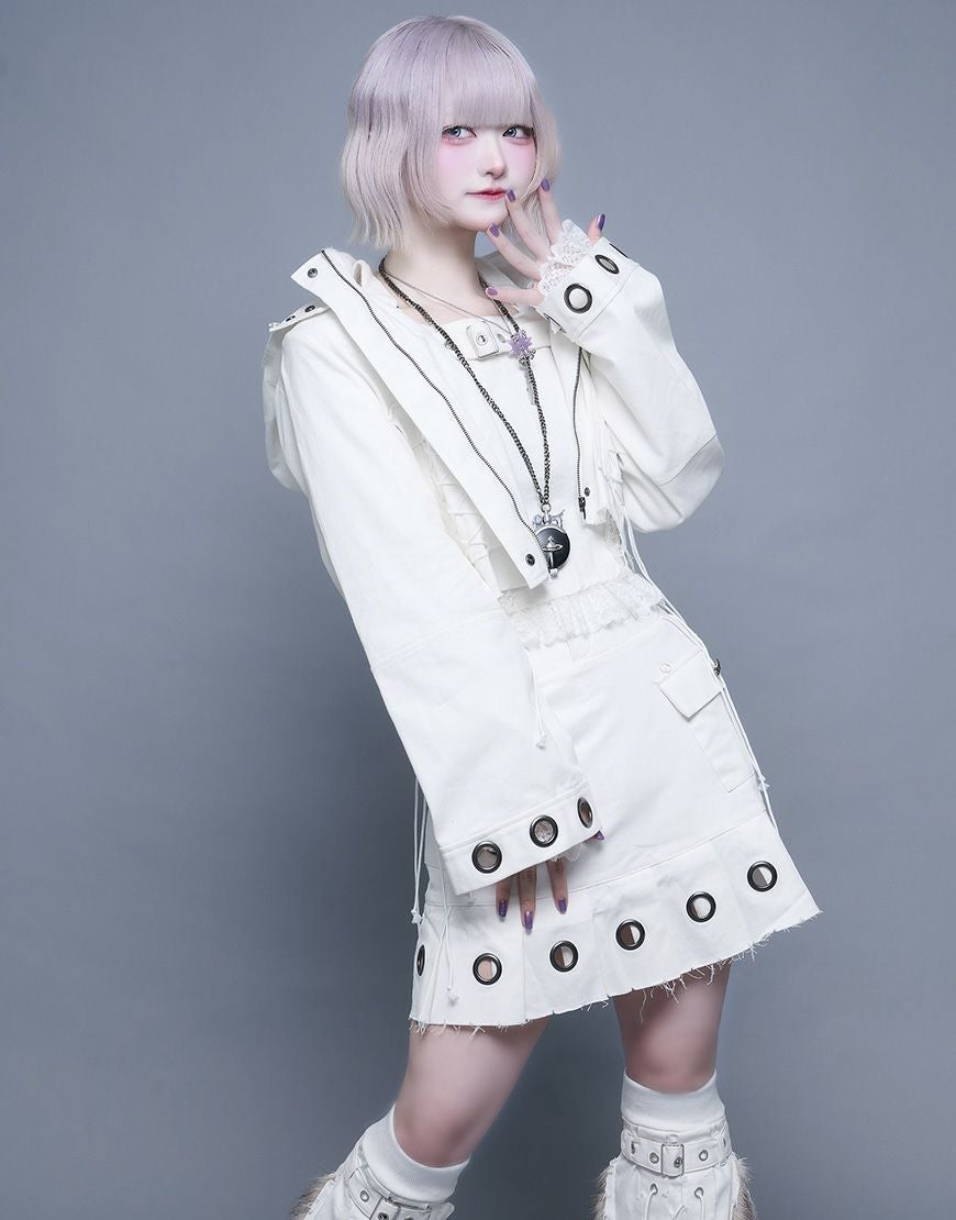 ililil【イルイルイル】Ainsel cropped jacket/全2色