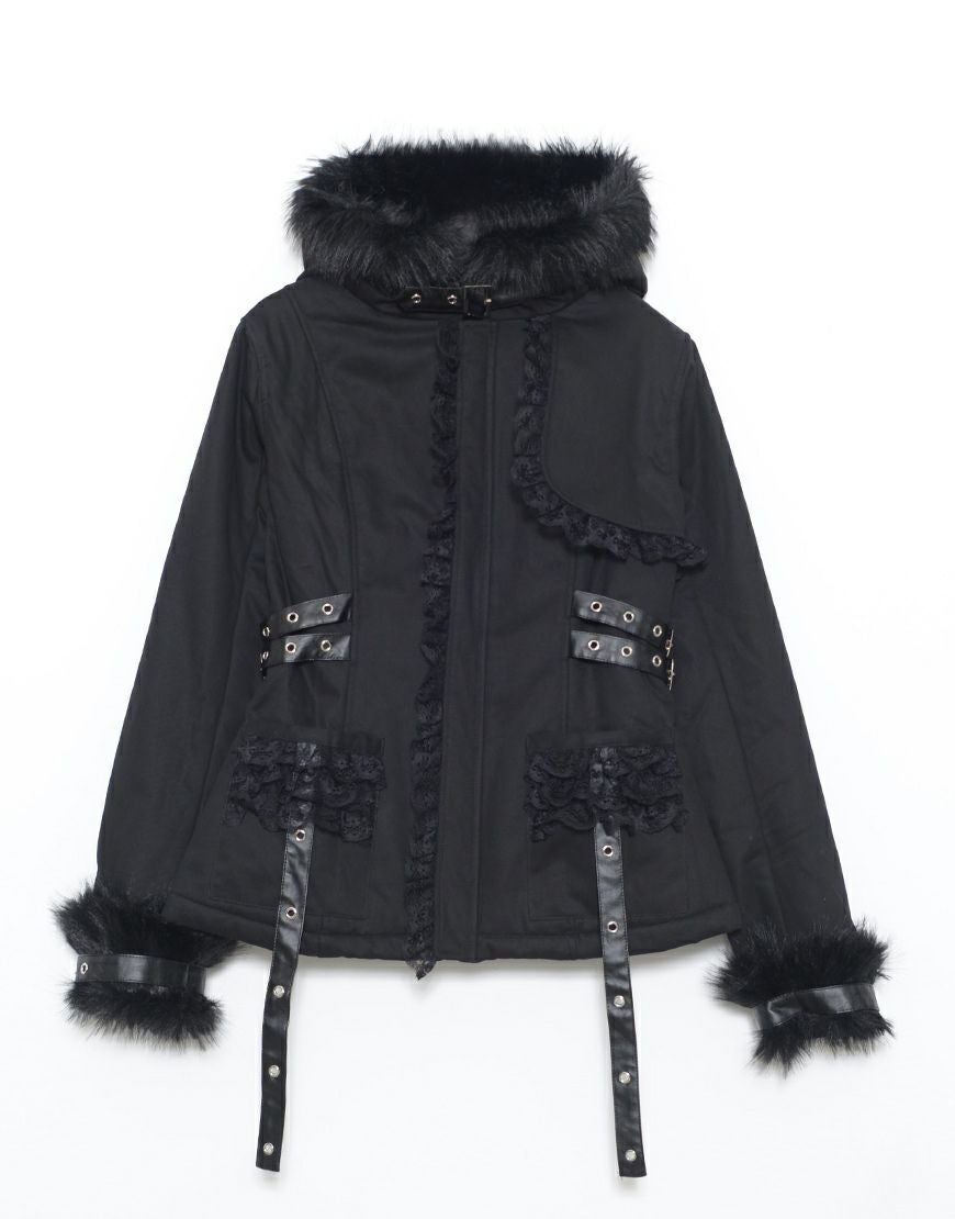 ililil【イルイルイル】地雷ちゃんもY2Kしちゃうぞコート/全1色