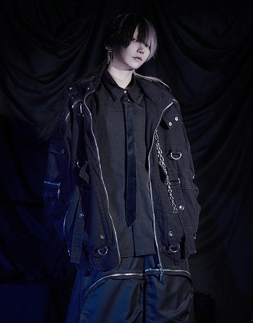 ililil【イルイルイル】自称ラスボスくんジップパーカー ililil【イルイルイル】自称ラスボスくんとLv.999のジップパーカー/全1色