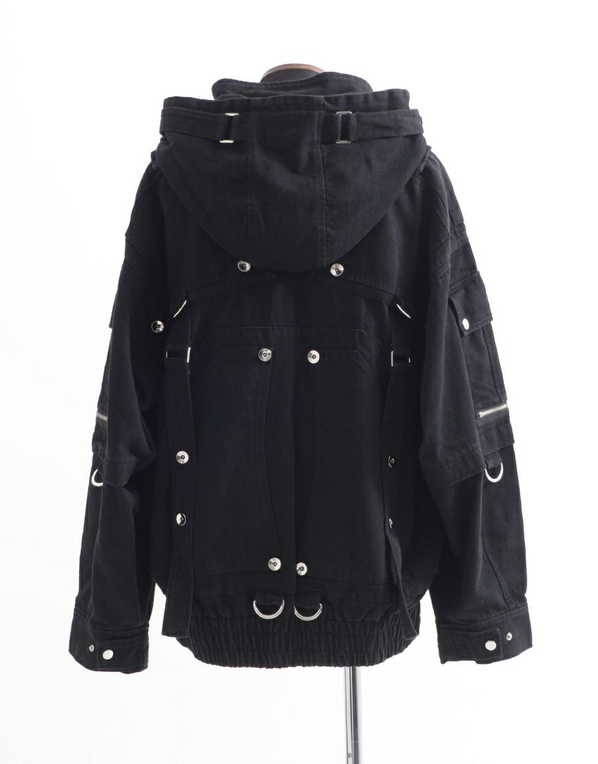 ililil【イルイルイル】自称ラスボスくんとLv.999のジップパーカー/全1色