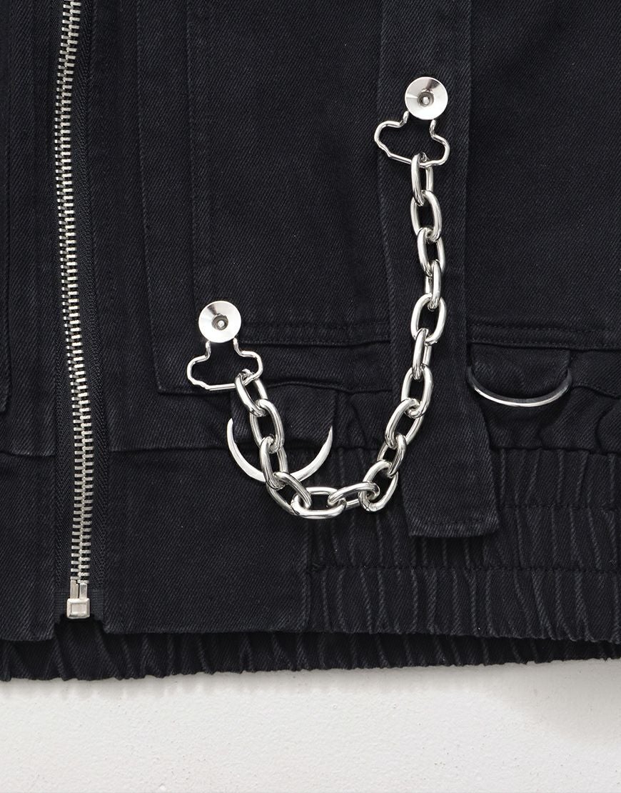ililil【イルイルイル】自称ラスボスくんとLv.999のジップパーカー/全1色