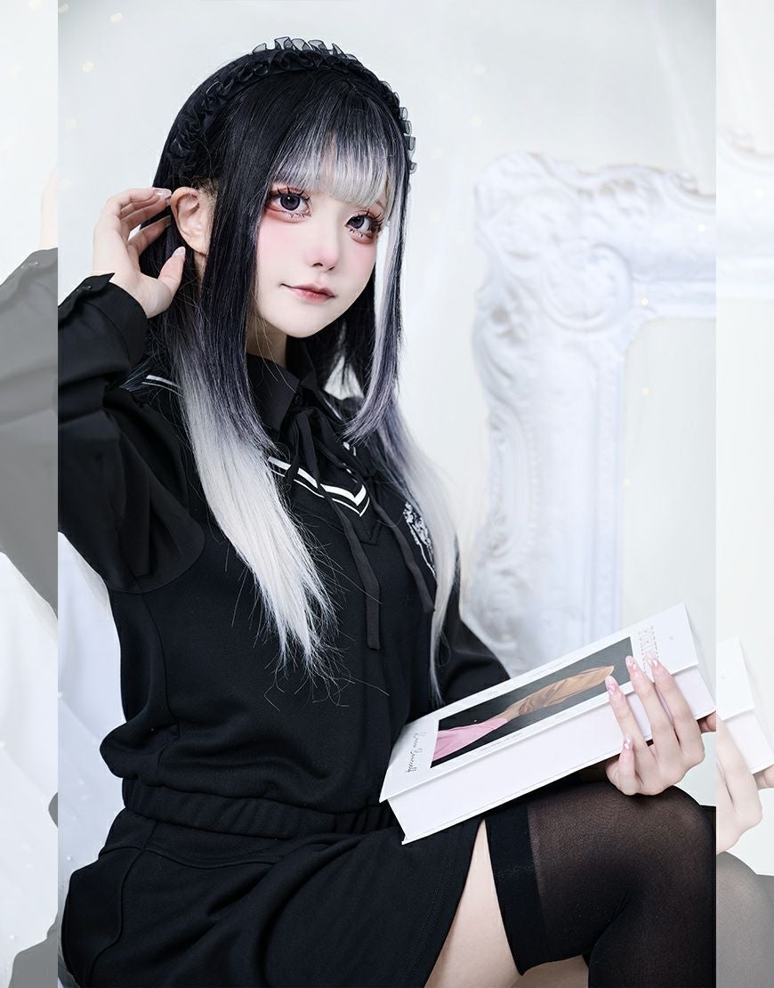 ililil【イルイルイル】優等生!地雷ちゃんセットアップ/全1色 ililil【イルイルイル】優等生!地雷ちゃんセットアップ/全1色