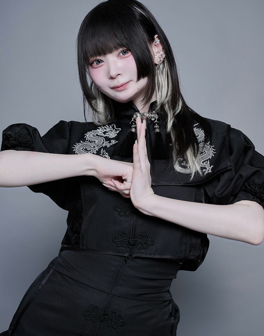 ililil　セットアップ　チャイナ ililil【イルイルイル】かわいさ極めチャイナ！セットアップ/全1色