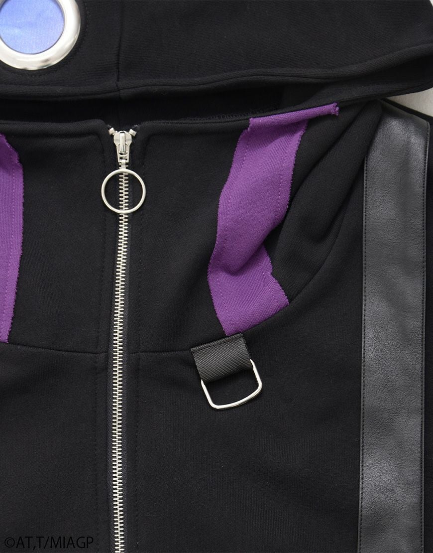 イルイル☆ ililil【イルイルイル】ililil × Reg motif Zip-up hoodie/全1色